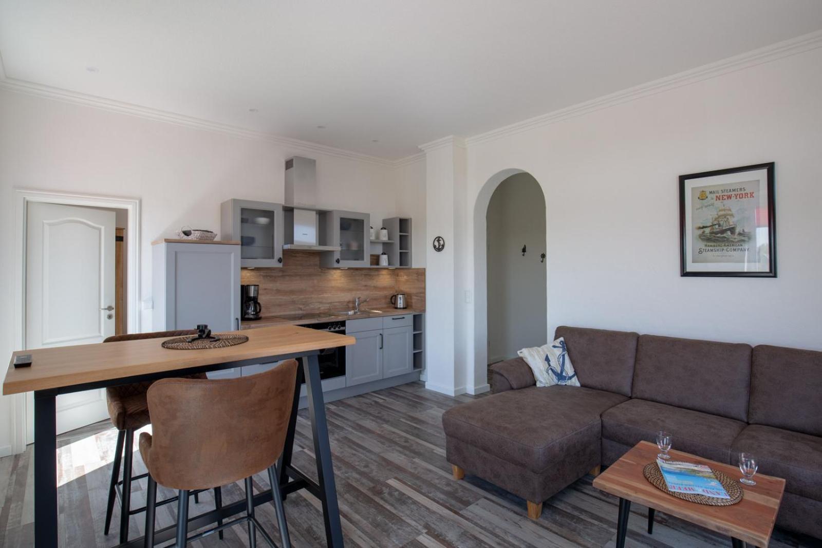 Ferienwohnung Ankerplatz Ueber Dem Hafen-Pub Pellworm Exterior foto